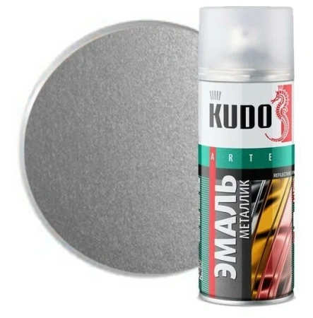 КРАСКА АЭРОЗОЛЬНАЯ KUDO СЕРЕБРО